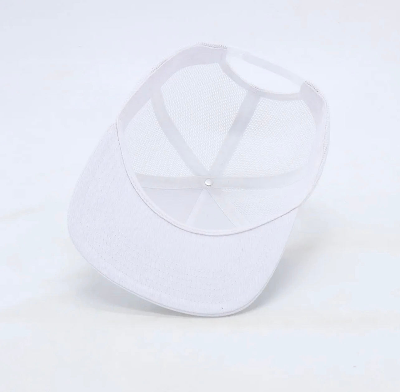 Nadaket - White//Electric Blue Snap Back Hat