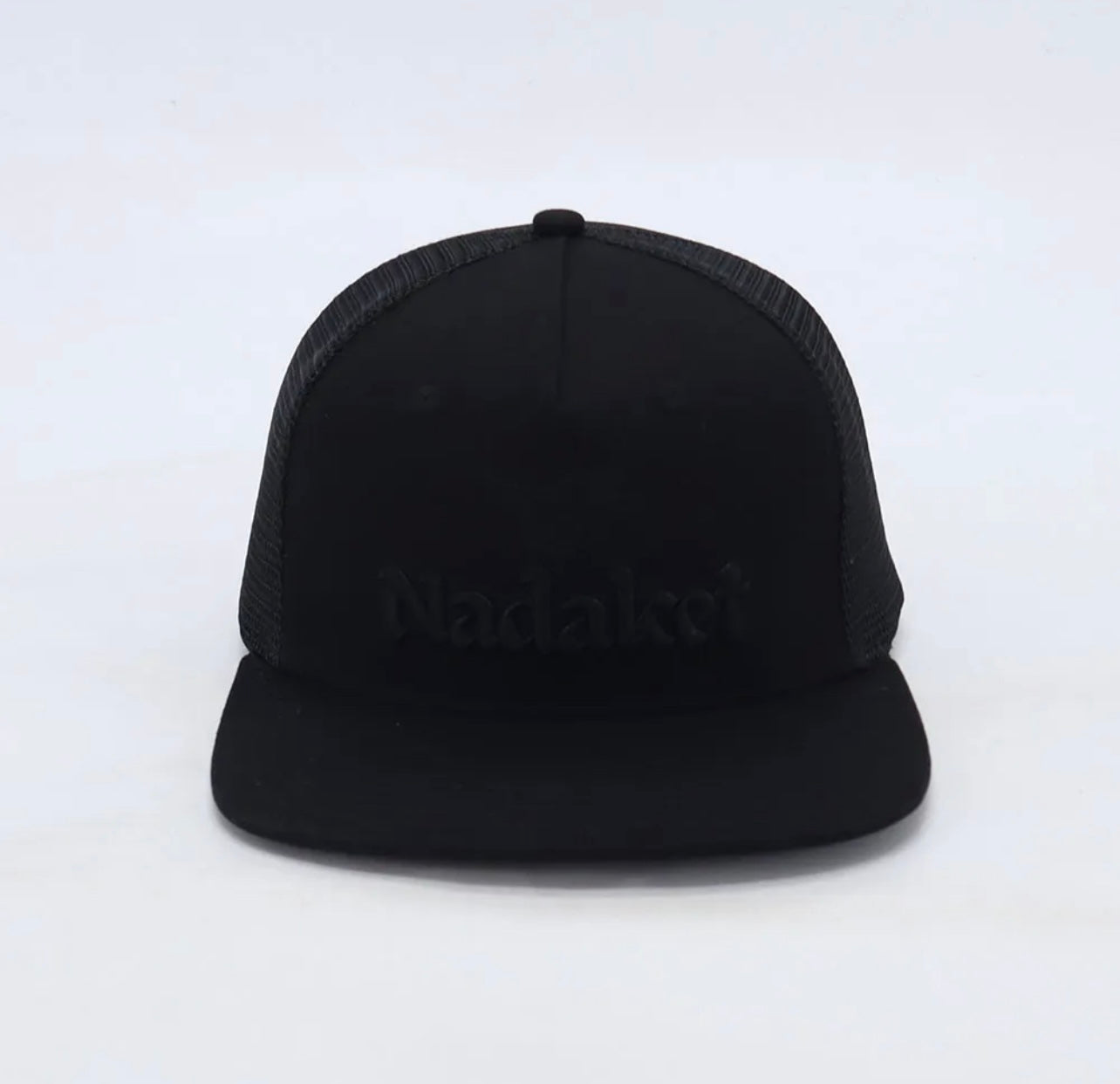 Nadaket - "Shipwrecked" All Black Snap Back Hat