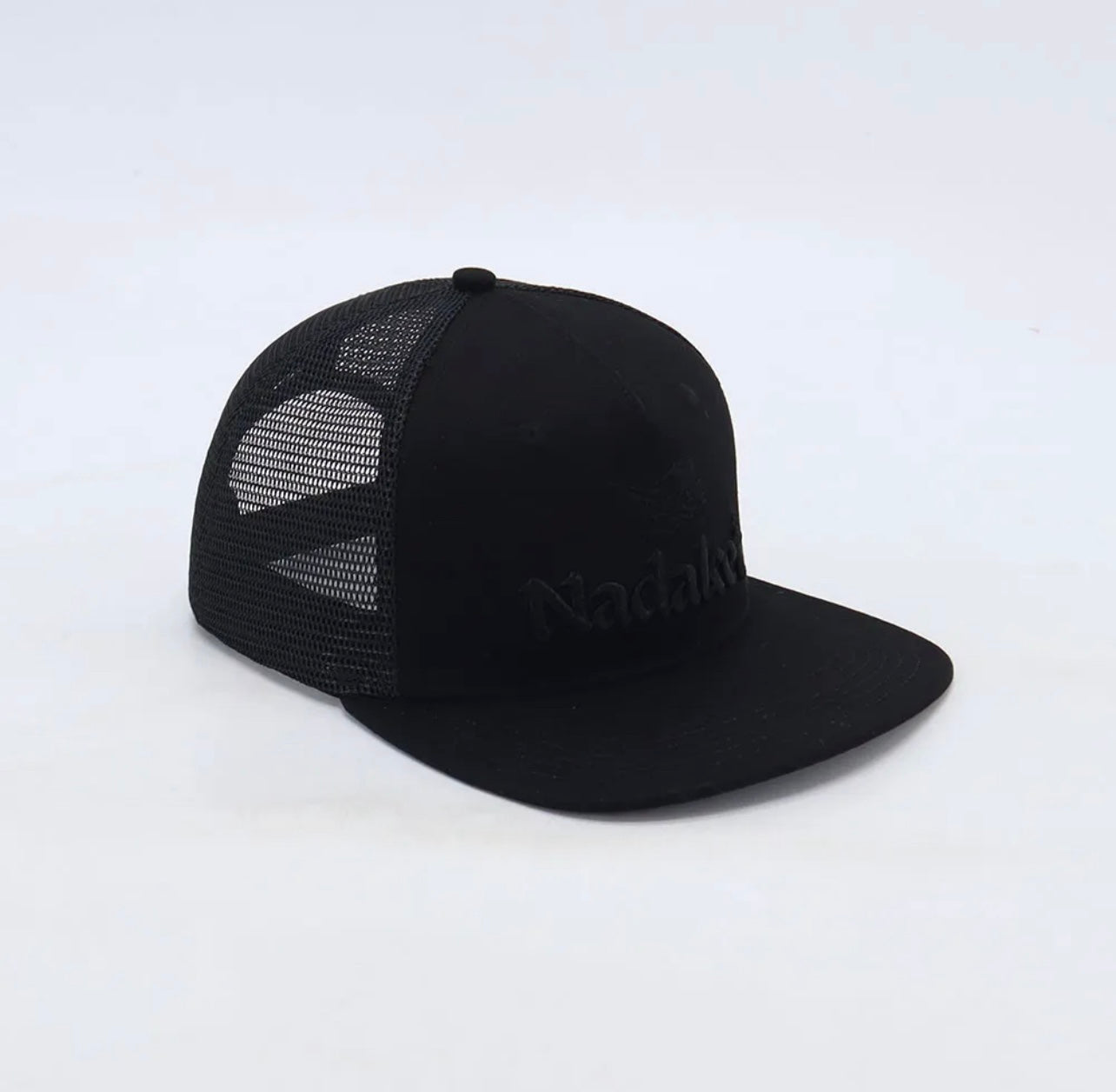 Nadaket - "Shipwrecked" All Black Snap Back Hat